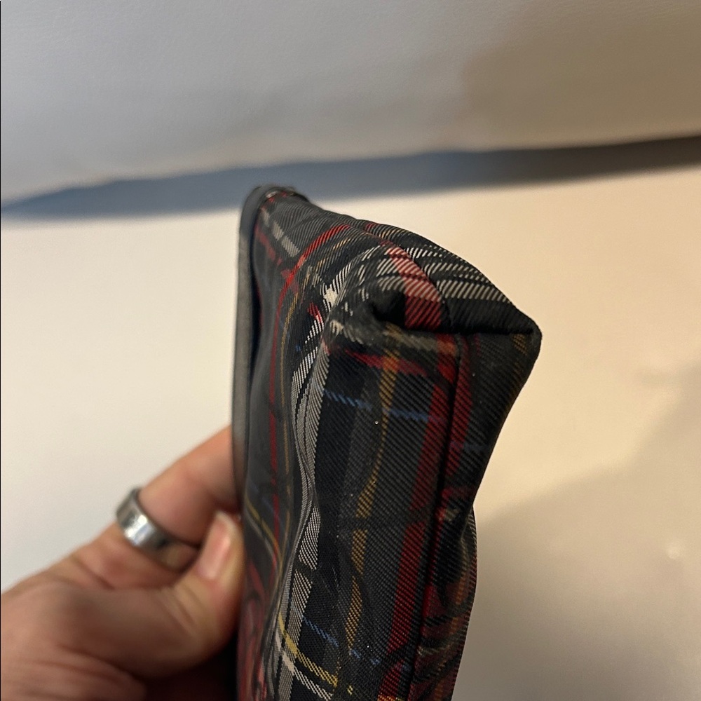Coach Poppy Tartan Wristlet - Picture 6 of 9